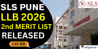 SLS Pune LLB Second Merit List 2026 Out @symlaw.ac.in; Admissions Open Till February 12